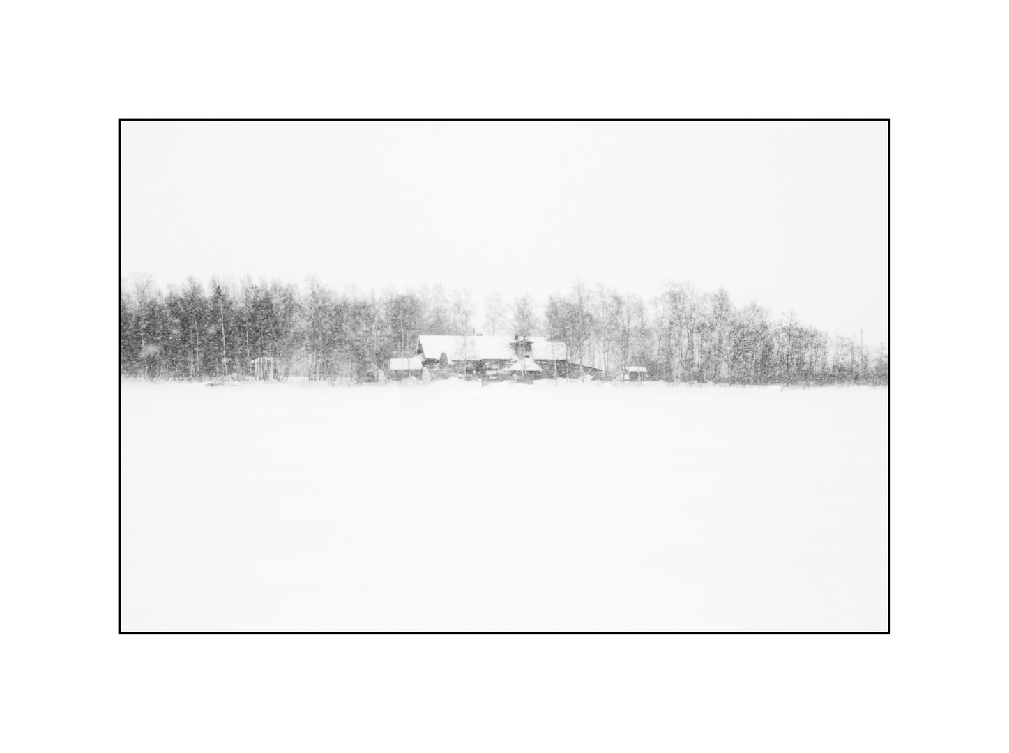 Blizzard in Björkö - Finland