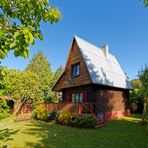 Blockhaus von hinten