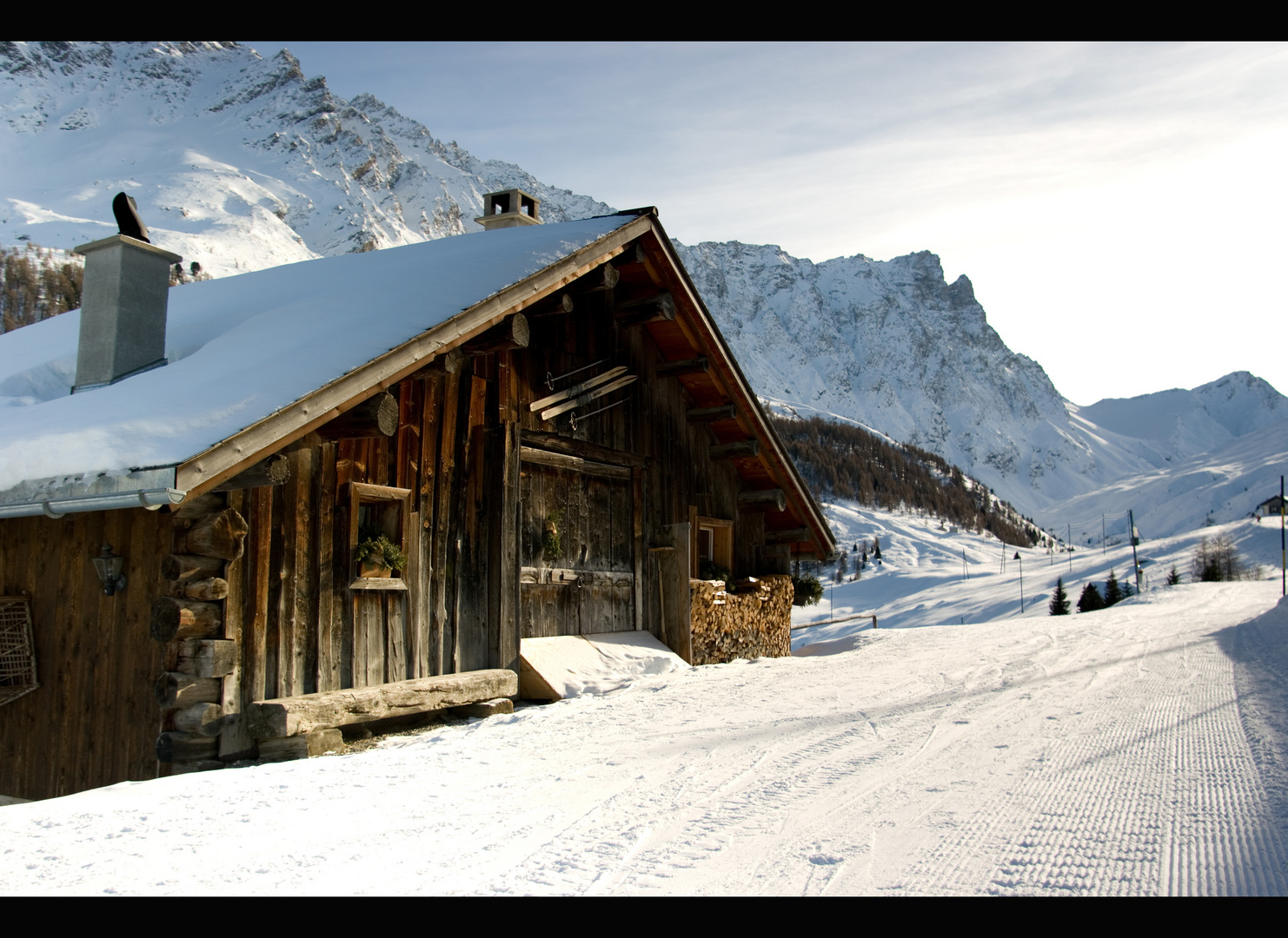 Blockhouse in Savognin