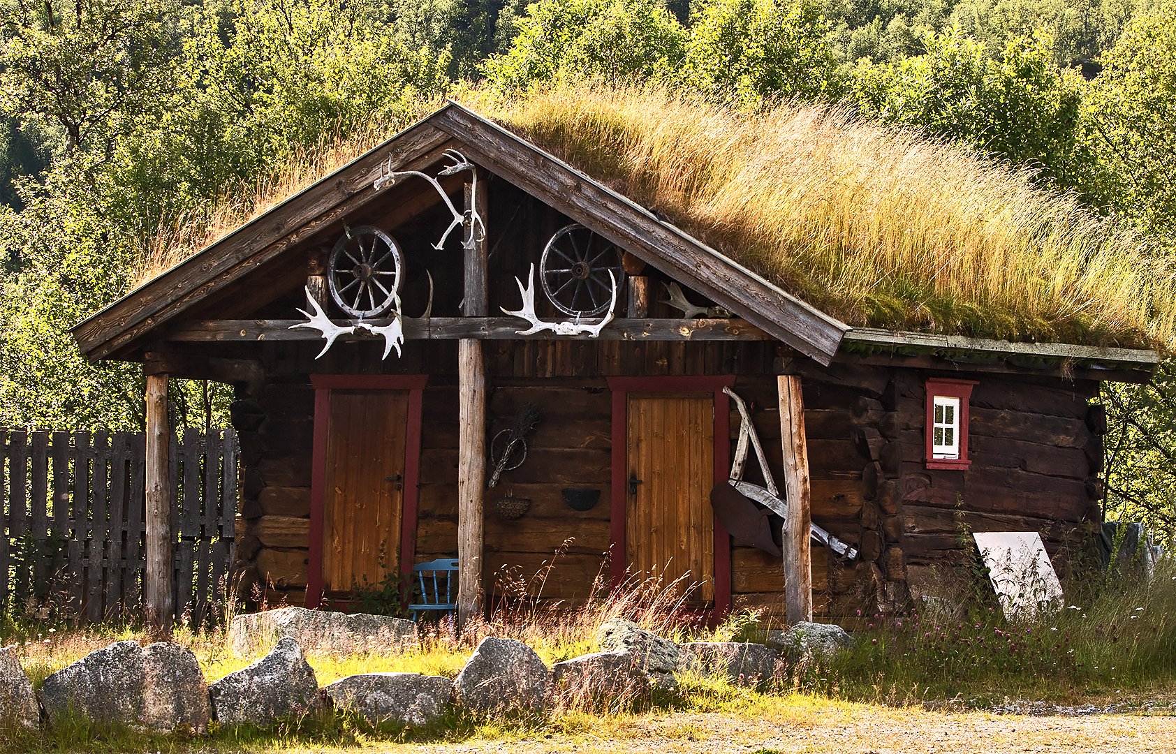 Blockhütte 001