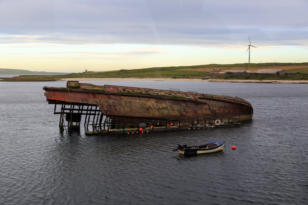 Blockship bei Scapa Flow