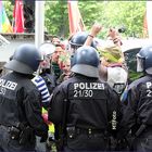 Blockupy Kessel Clowns Keiner Raus Frankfurt 2013 (4)