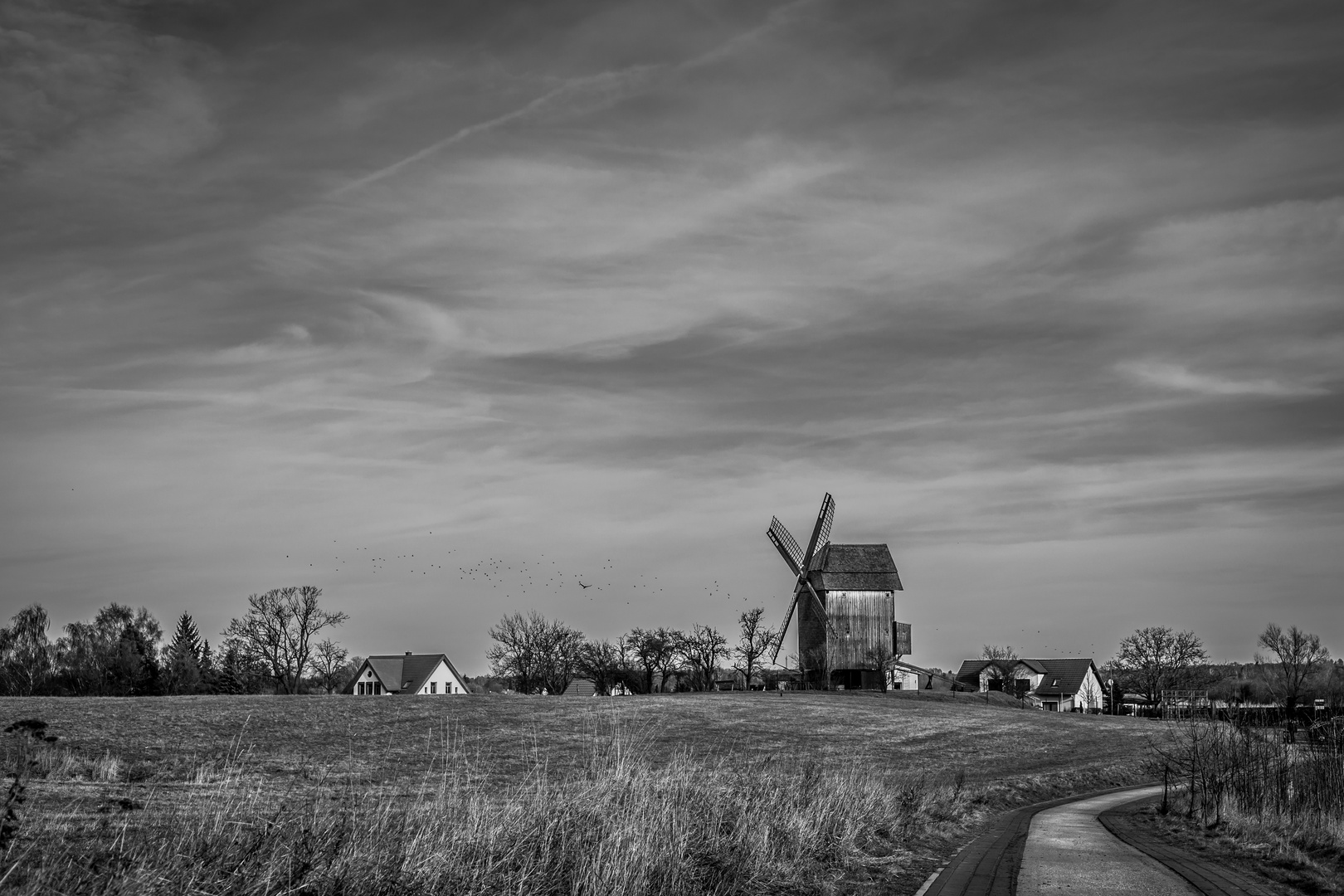 Blockwindmühle in Vehlefanz