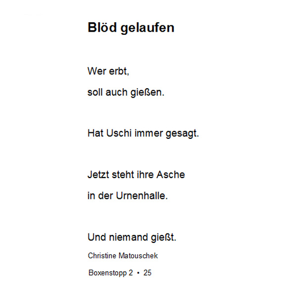 Blöd gelaufen BS 2 - 25