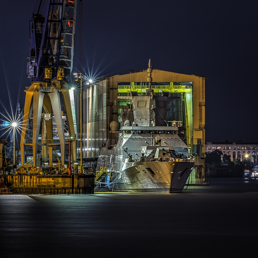 Blohm+Voss, Dock 5 Foto & Bild hamburg, hafen, werft Bilder auf