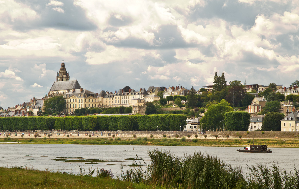 Blois - Blick von der Loire