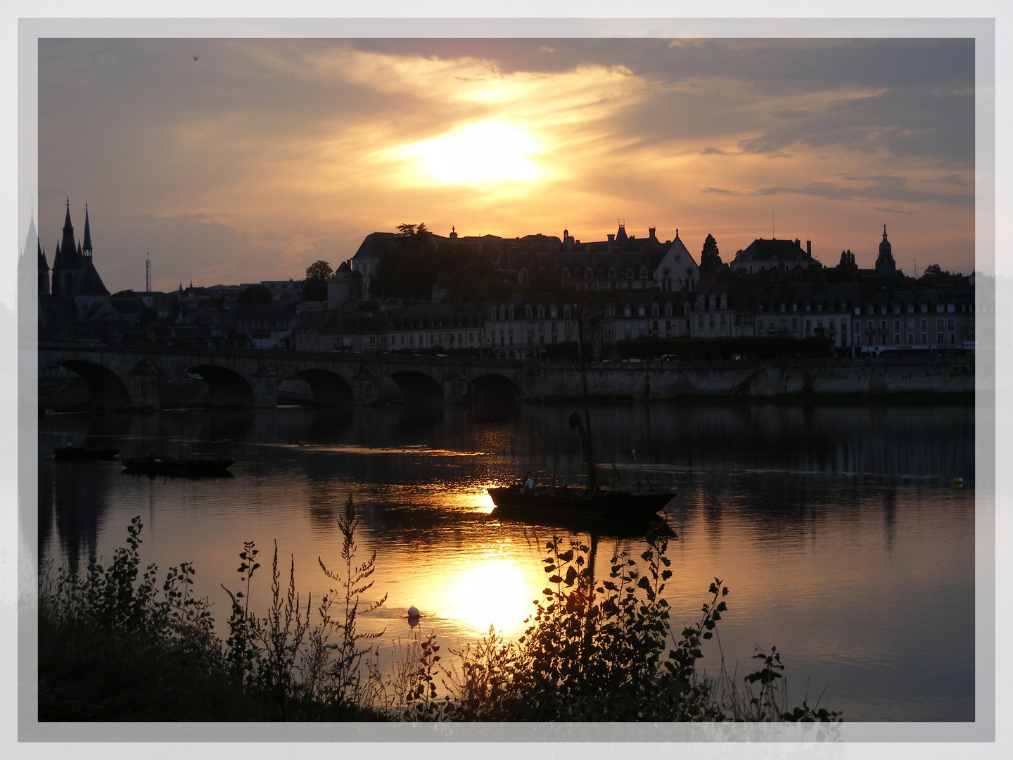 BLOIS en fin de journée