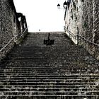 blois rue saint-martin treppe zum chateau