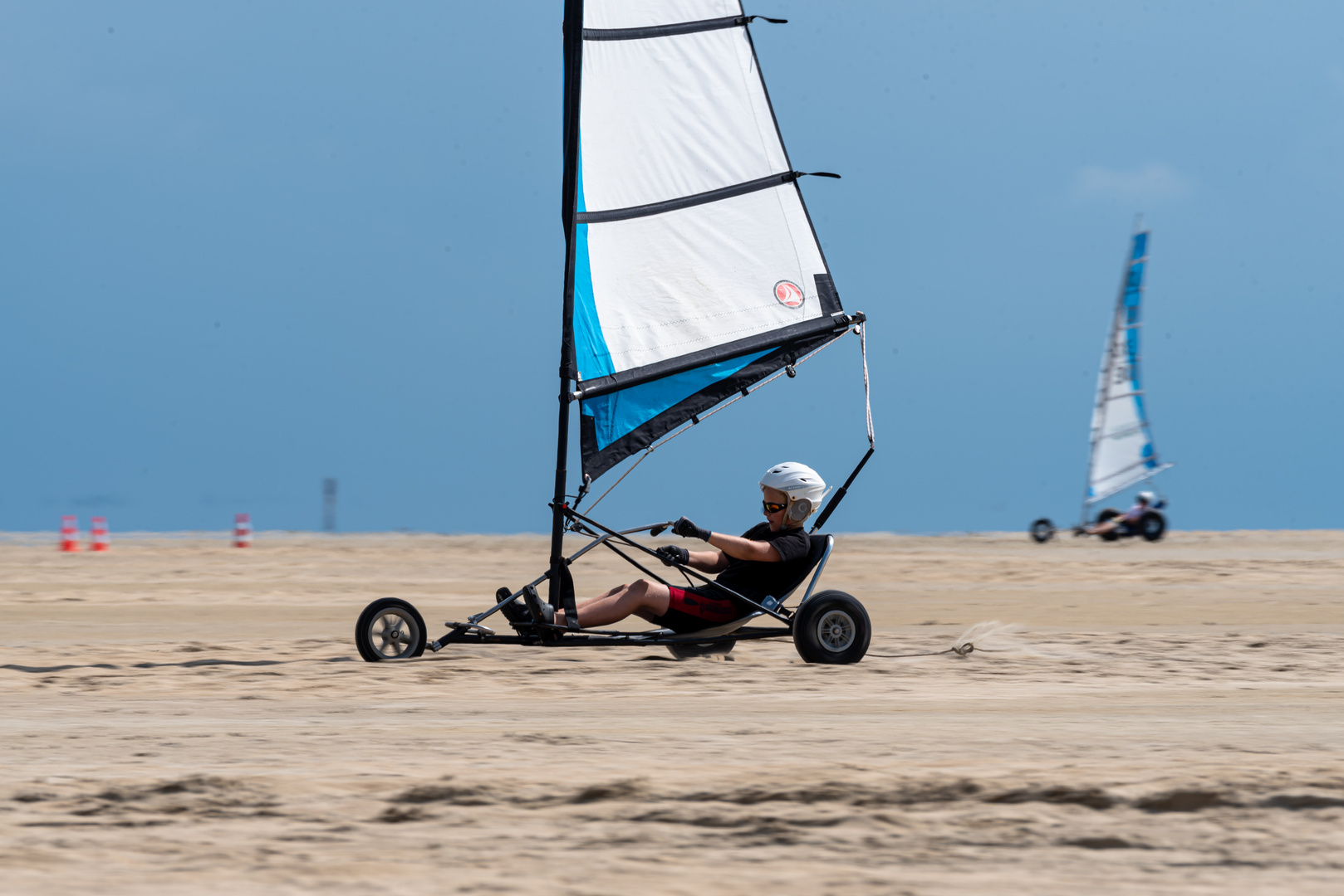 Blokart an Römös Südstrand