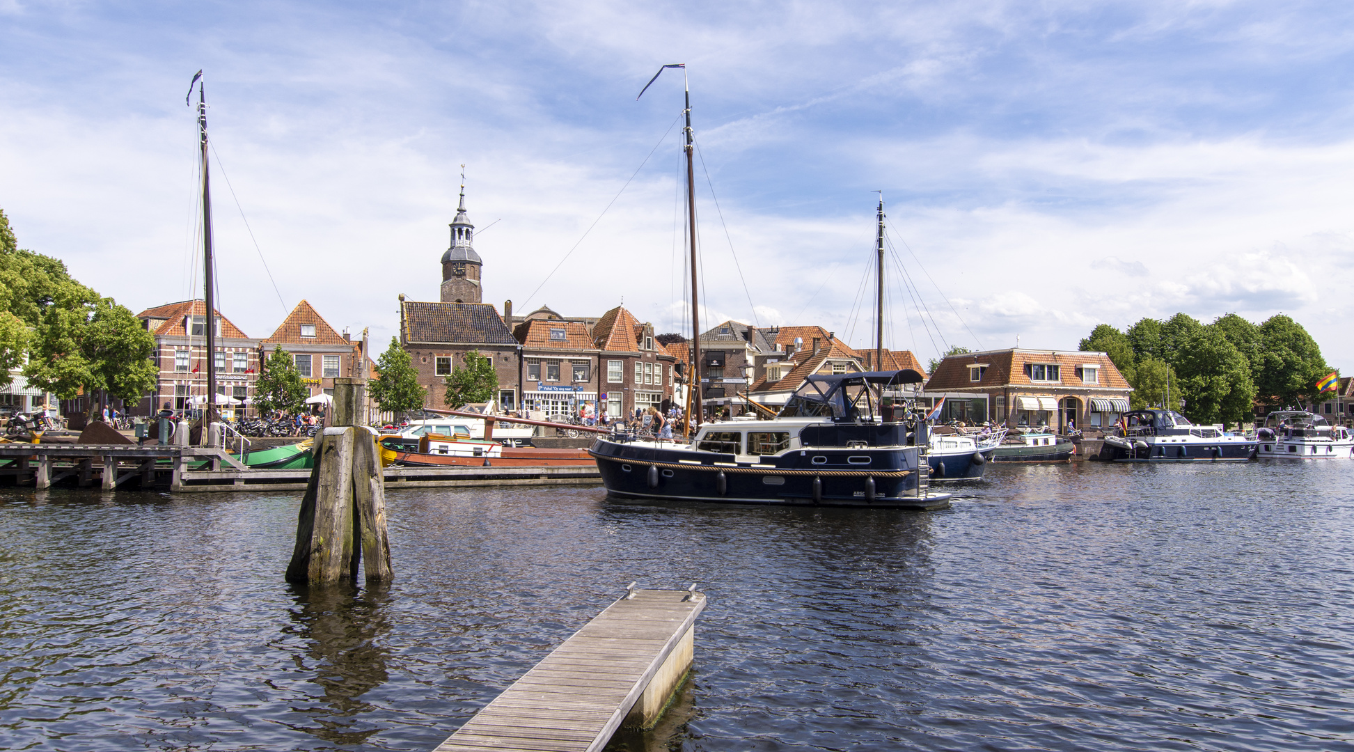 Blokzijl - Noorderkade - Haven de Kolk - 01