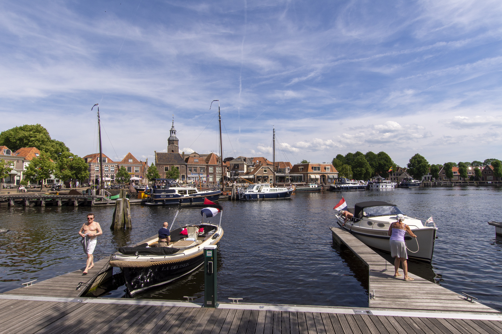 Blokzijl - Noorderkade - Haven de Kolk - 08