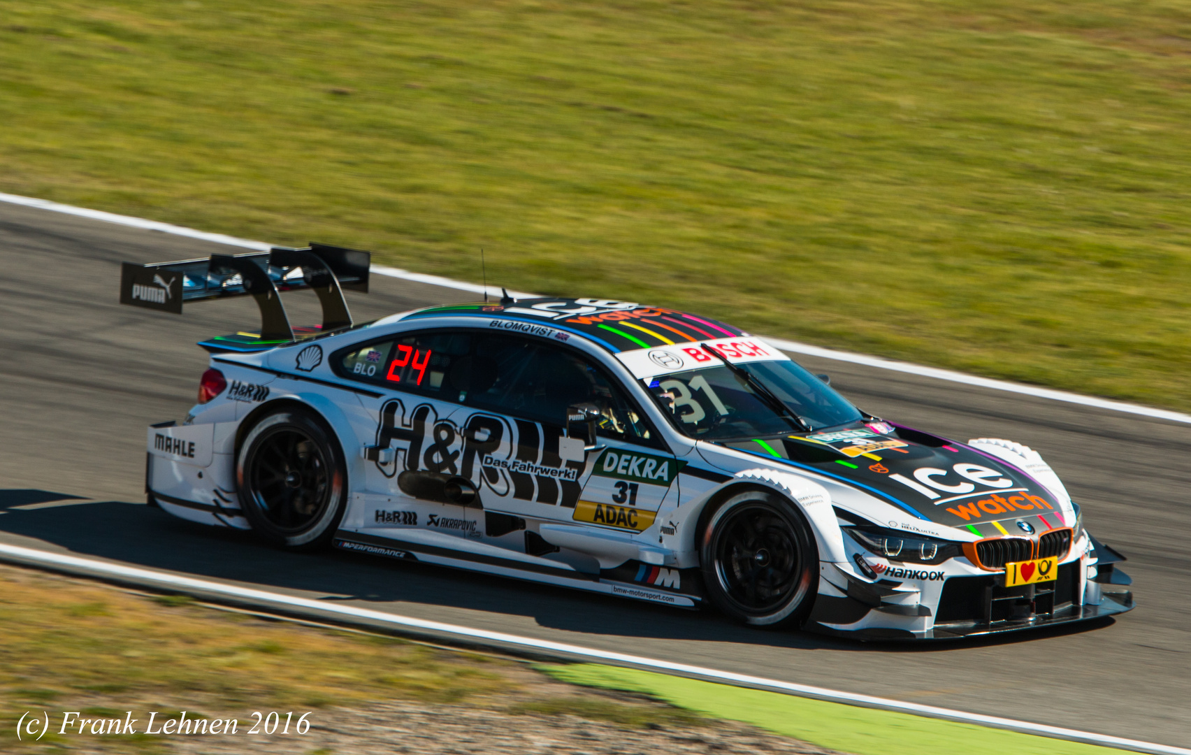 Blomqvist, BMW, DTM 2016 - Auftakt in Hockenheim