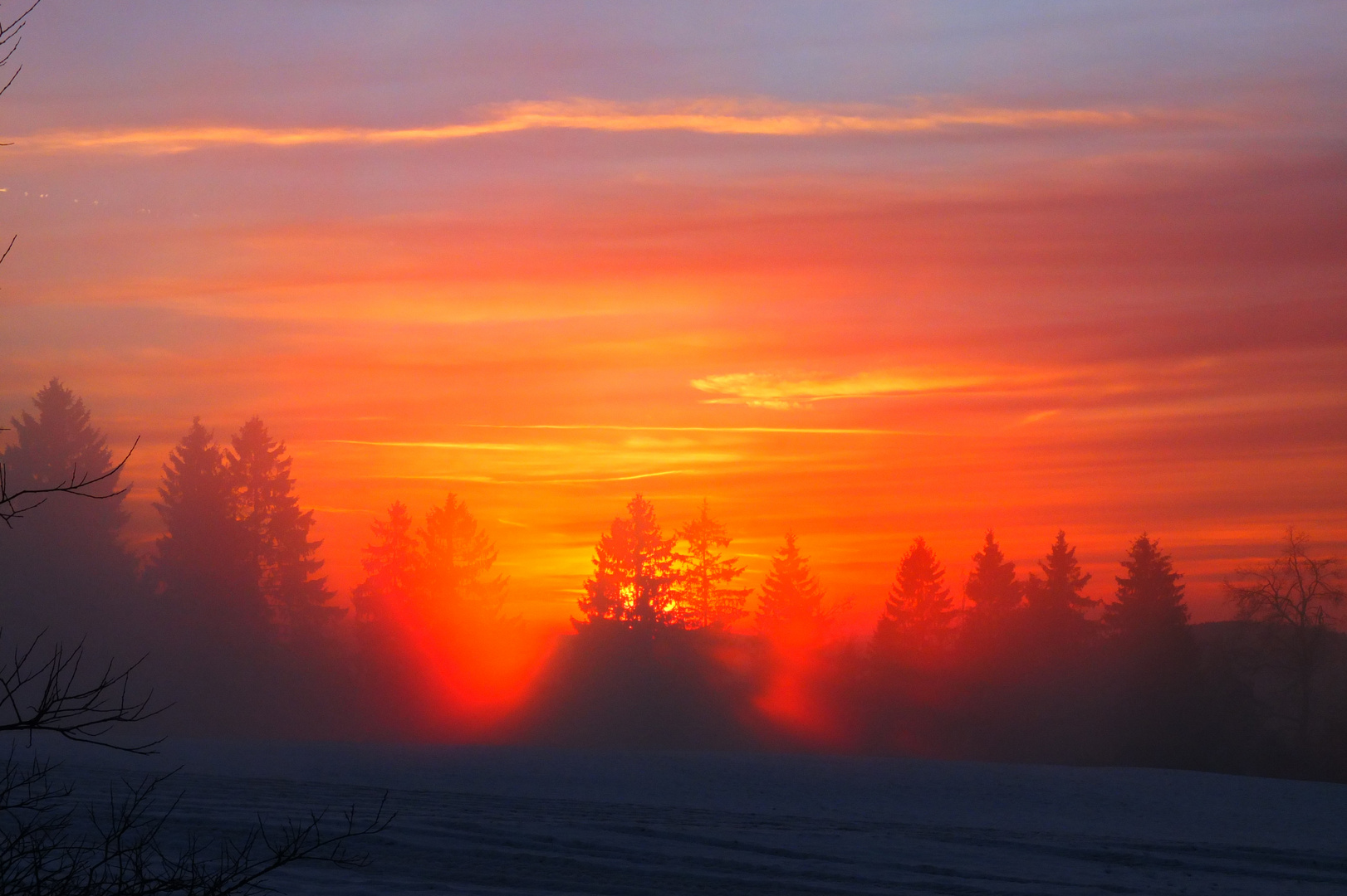 Blood red Sky