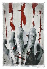 - bloody scratching -