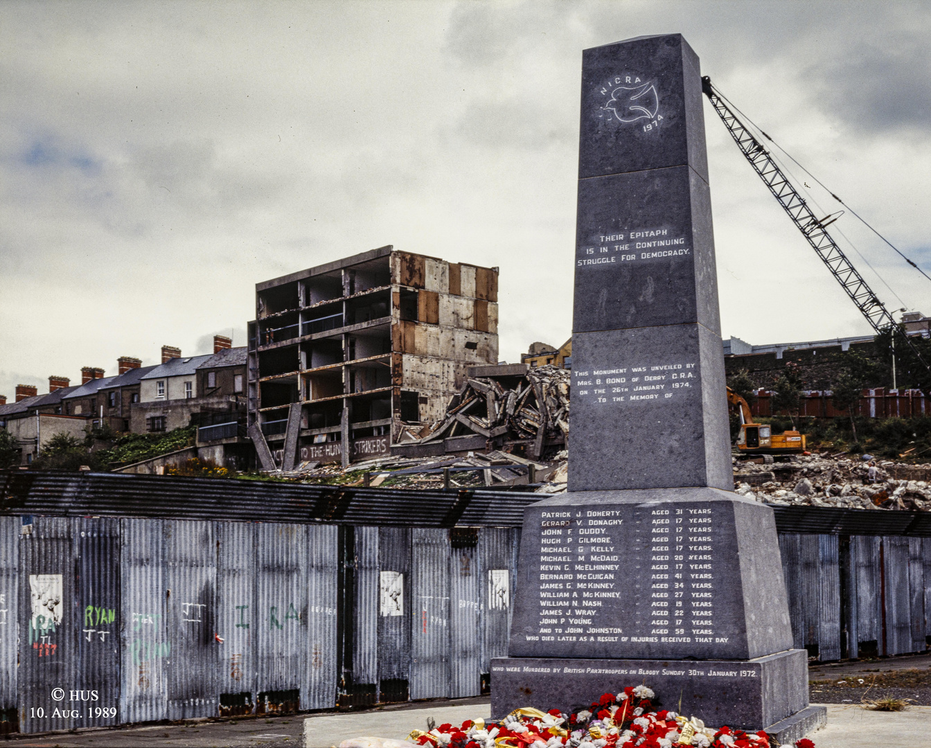 Bloody Sunday - Denkmal 30Jan1972