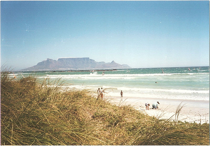 Bloubergstrand mit Blick auf den Tafelberg