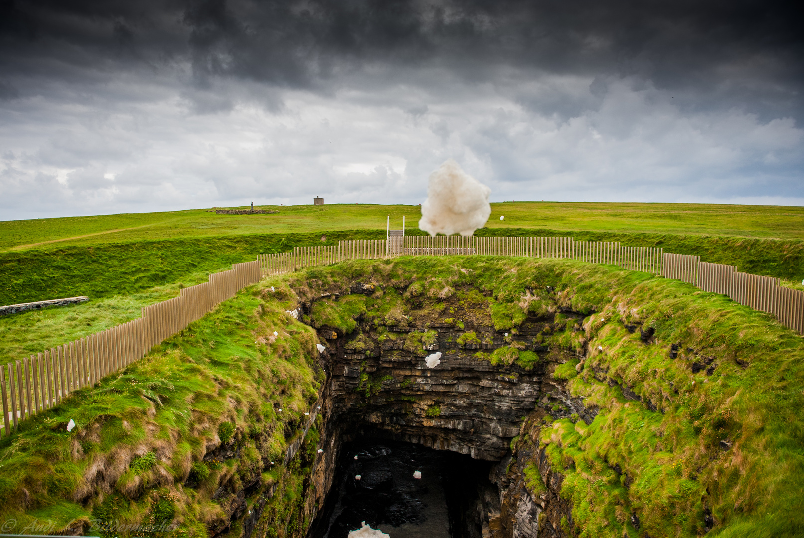 blowhole ~~ downpatrick head 