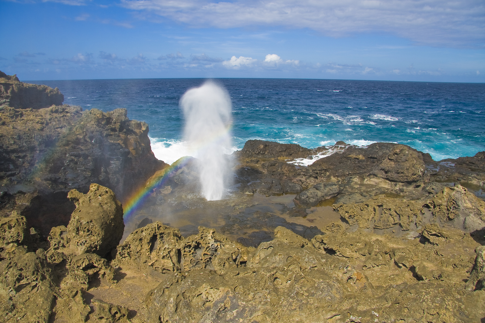 Blowhole - Nordküste von Maui, Hawaii