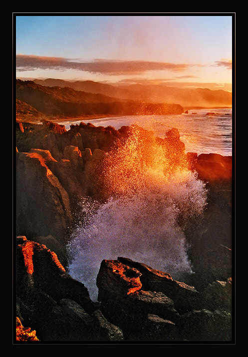 Blowholes - Punakaiki Rocks II