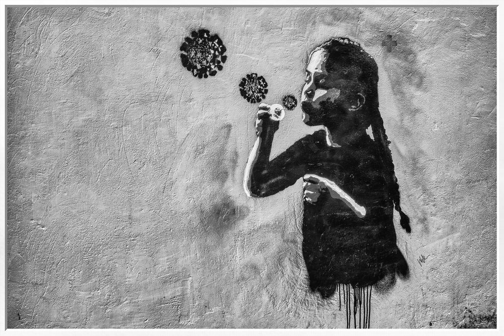 Blowing Bubbles by Tony