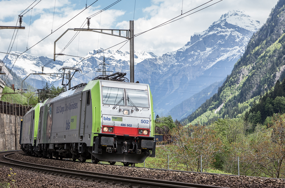 BLS auf der Gotthardbahn...