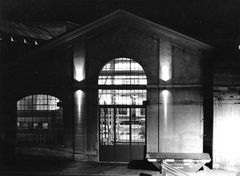 BLS Depot bei Nacht