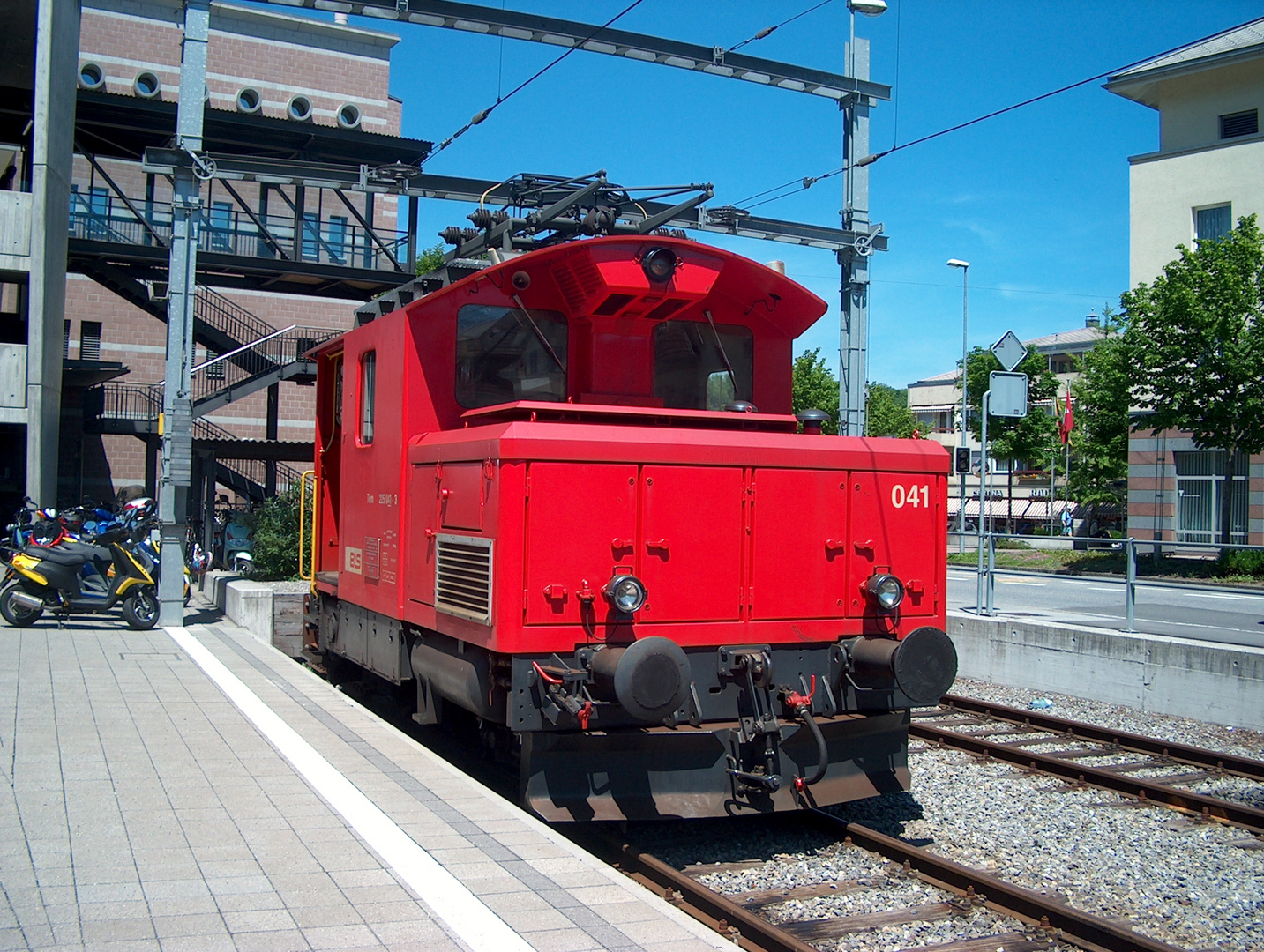 BLS - Rangierlok in Spiez