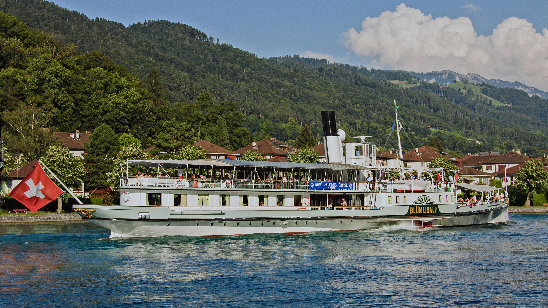 BLS  Salon-Dampfer Blüemlisalp Thunersee