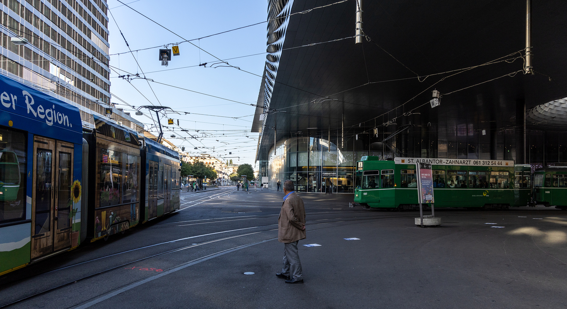 BLT und BVG am Messeplatz