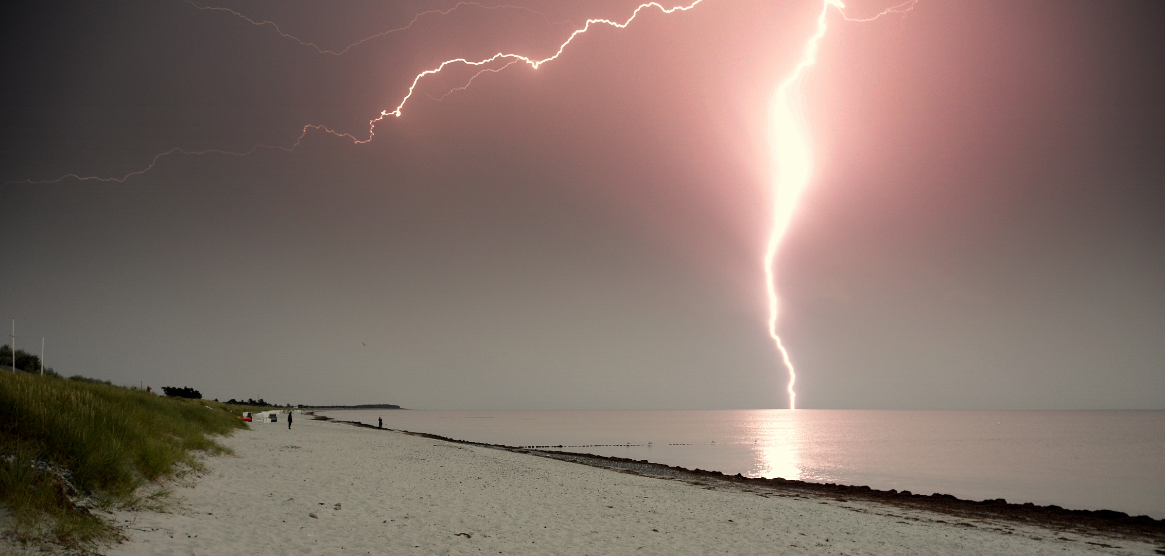 Bltz auf der Insel Hiddensee