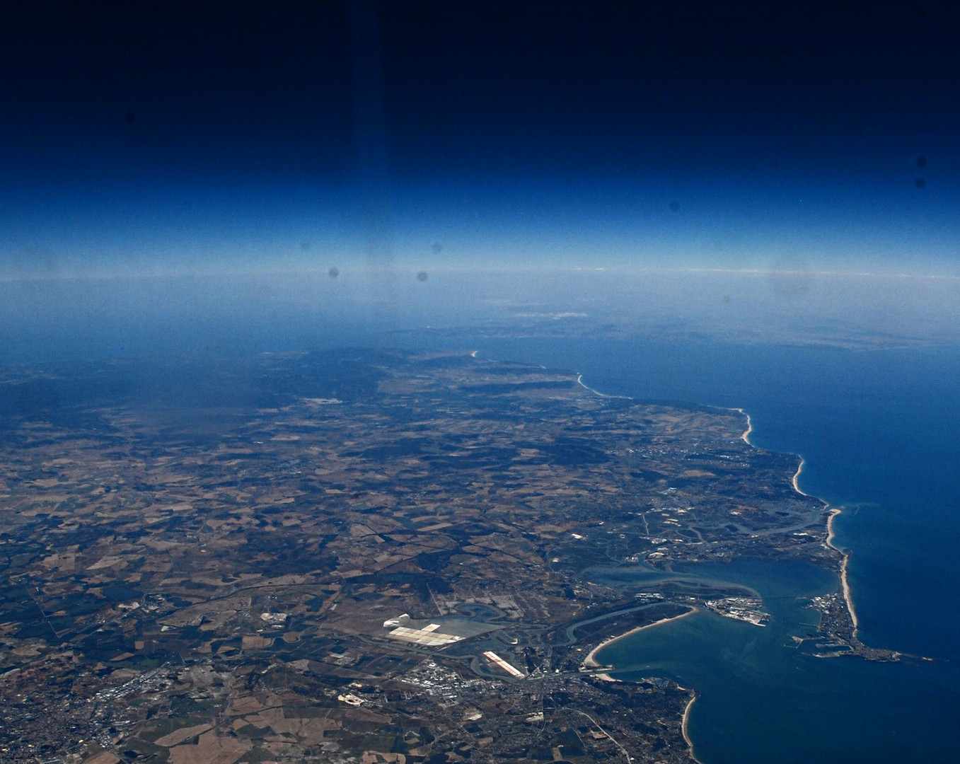 blu sky Gibraltar