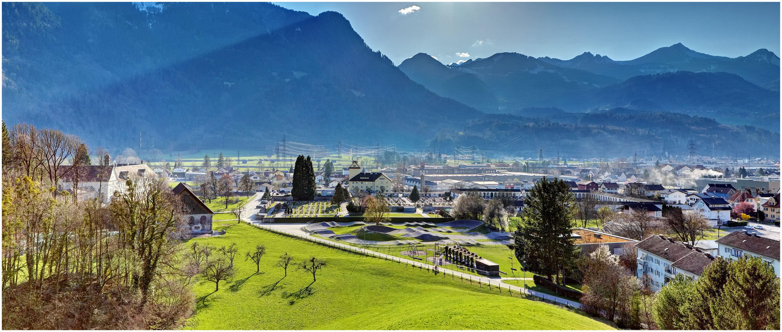 Bludenz 2020-03-23 Klosterbüchel (HDR-Technik)