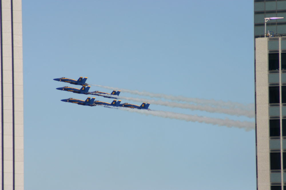 Blue Angel wake up call