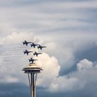 Blue Angels and the Space Needle