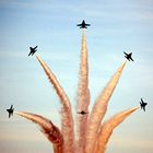 Blue Angels Flight Demonstration Team "Bomb Burst"