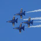 Blue Angels over San Francisco Bay