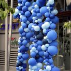 blue balloons