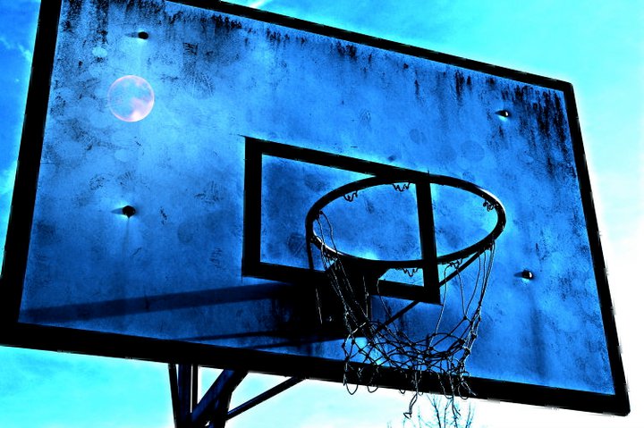 Blue Basketball