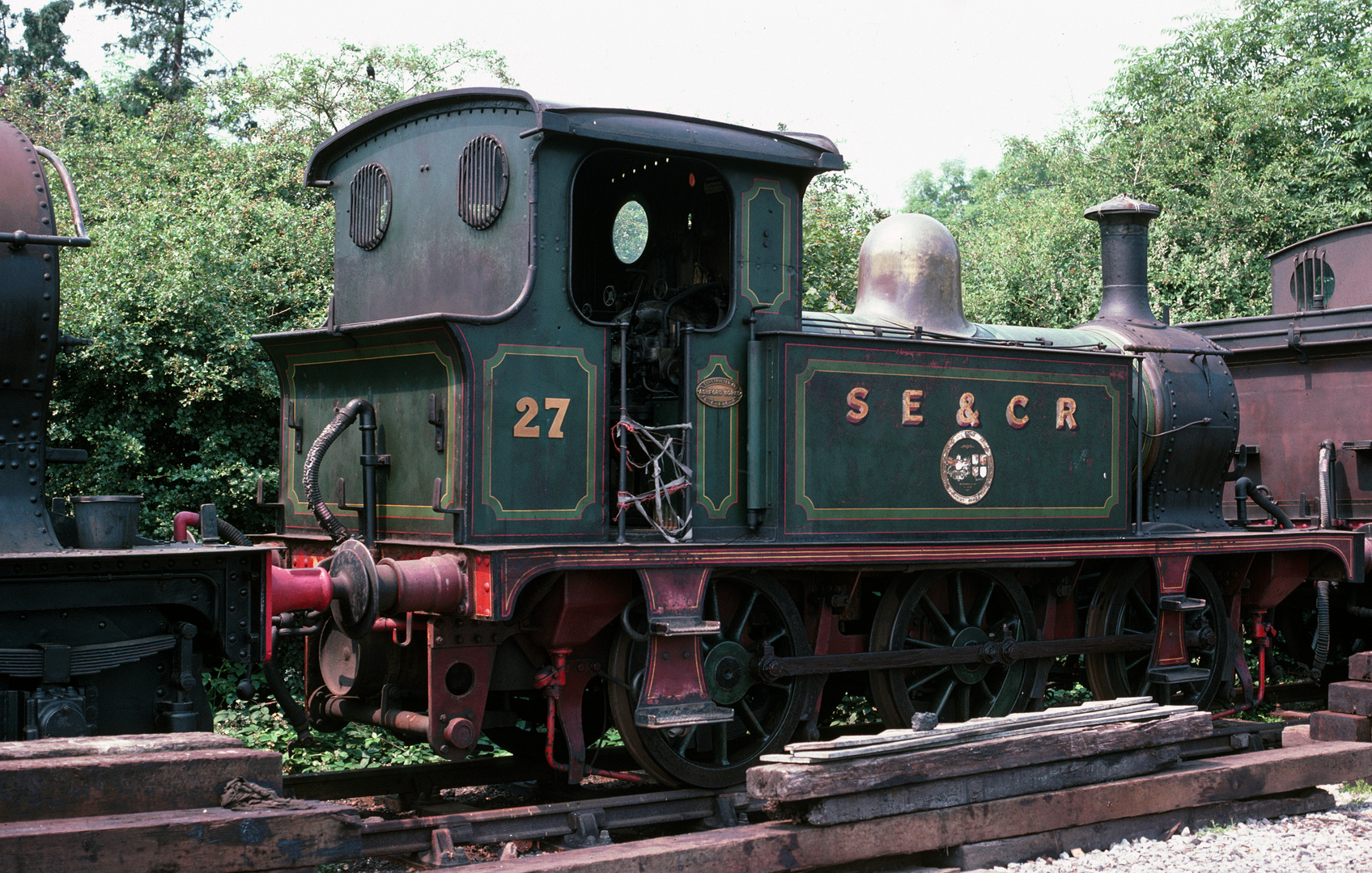 Blue Bell Railway Lok Nr 27  SE&CR  Aug. 1978