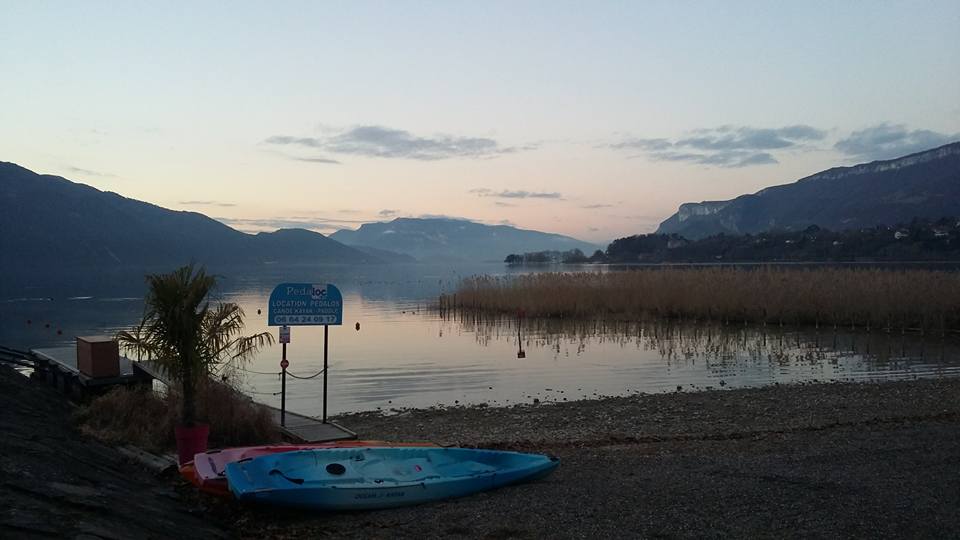 blue boat