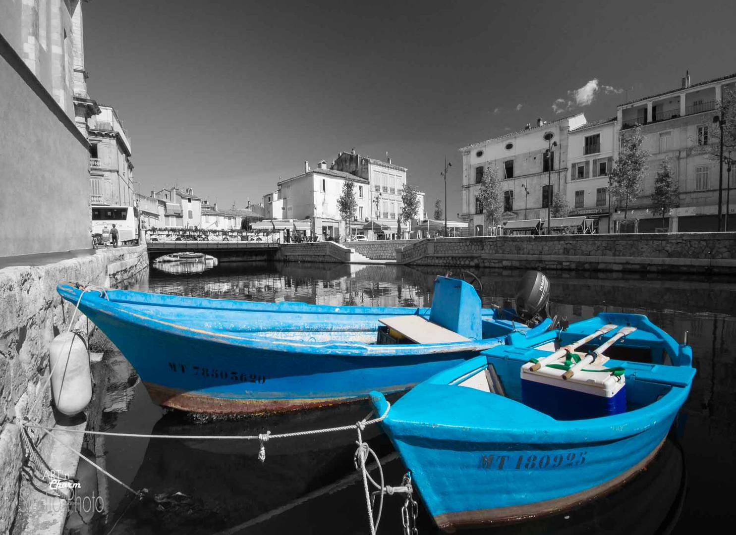 Blue Boats