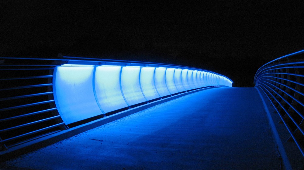 blue bridge