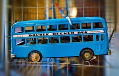 blue bus