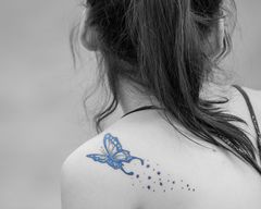 blue butterfly