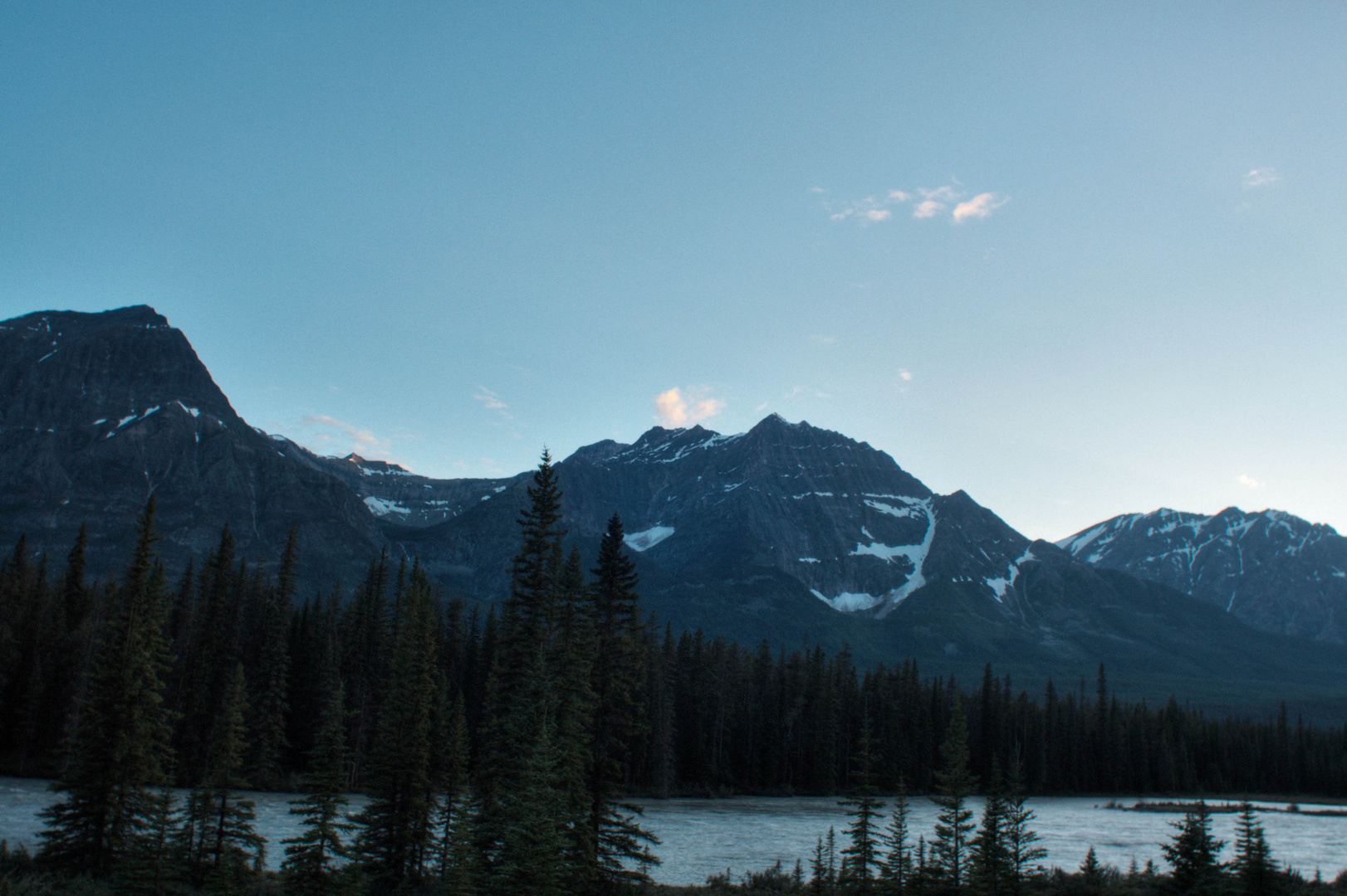 Blue Canadian Rockies