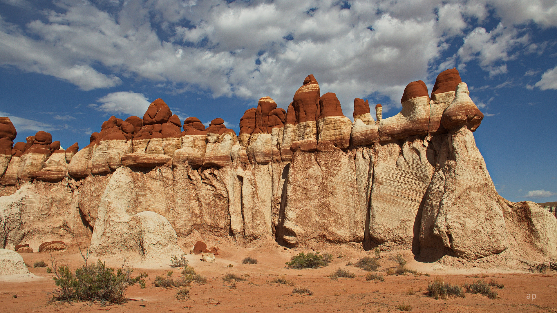 Blue Canyon under blue sky