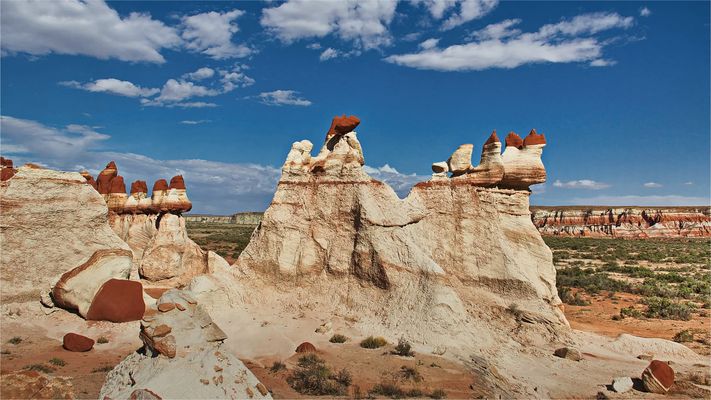 Blue Canyon under blue sky