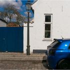 Blue car from Ribe - Denmark