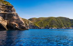 Blue Caves bei Porto Vromi