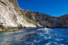 Blue Caves bei Porto Vromi